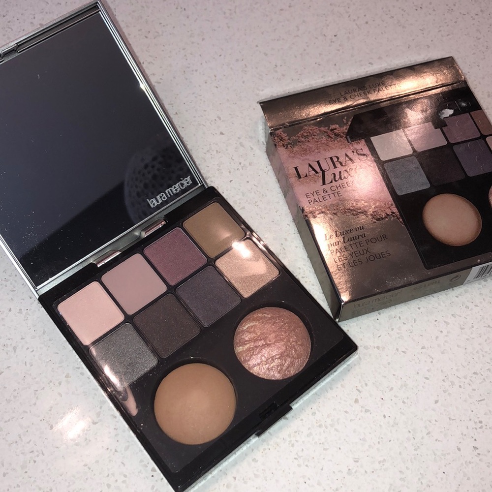 Laura Mercier unused eye + cheek pallet